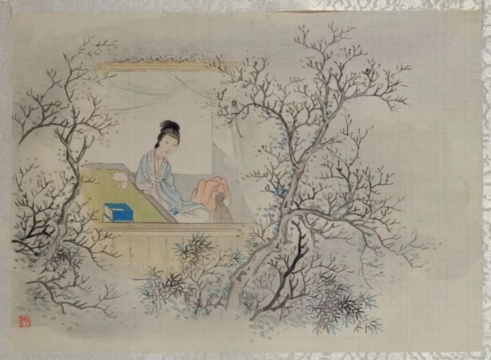 备受青睐的仕女画