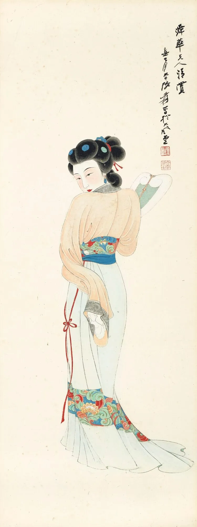 备受青睐的仕女画