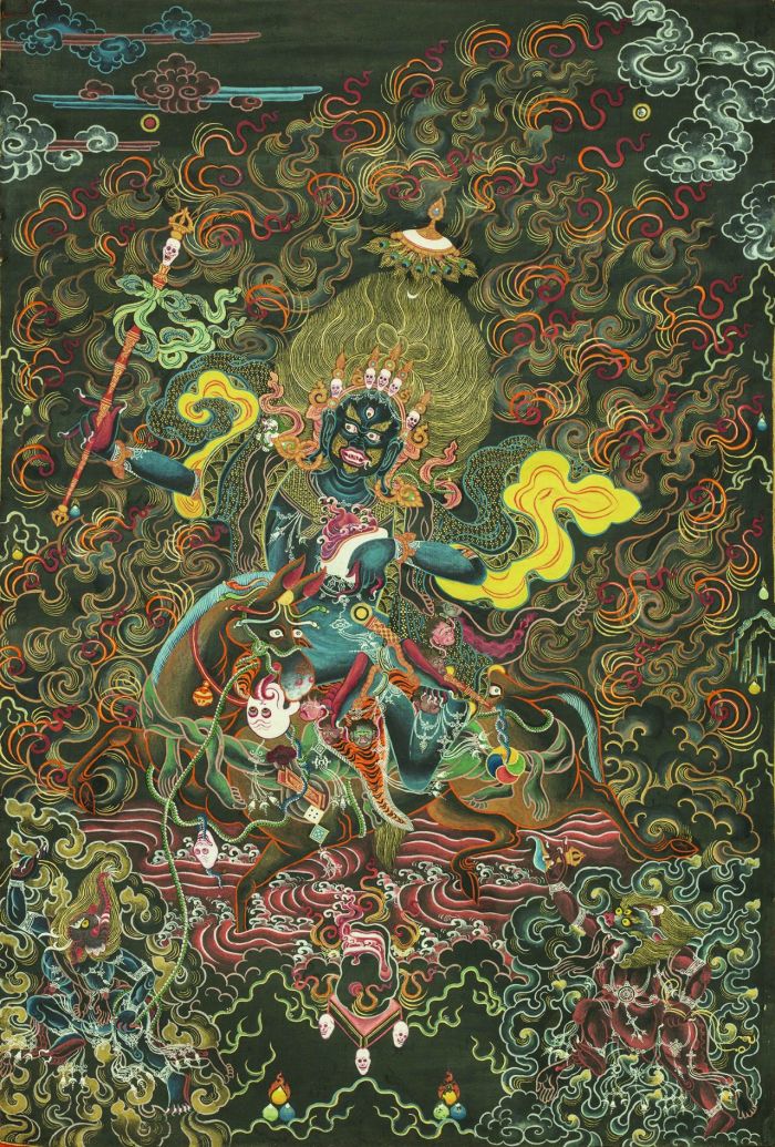 “吉祥圣域——藏传佛教绘画与造像艺术展”亮相清华大学艺术博物馆