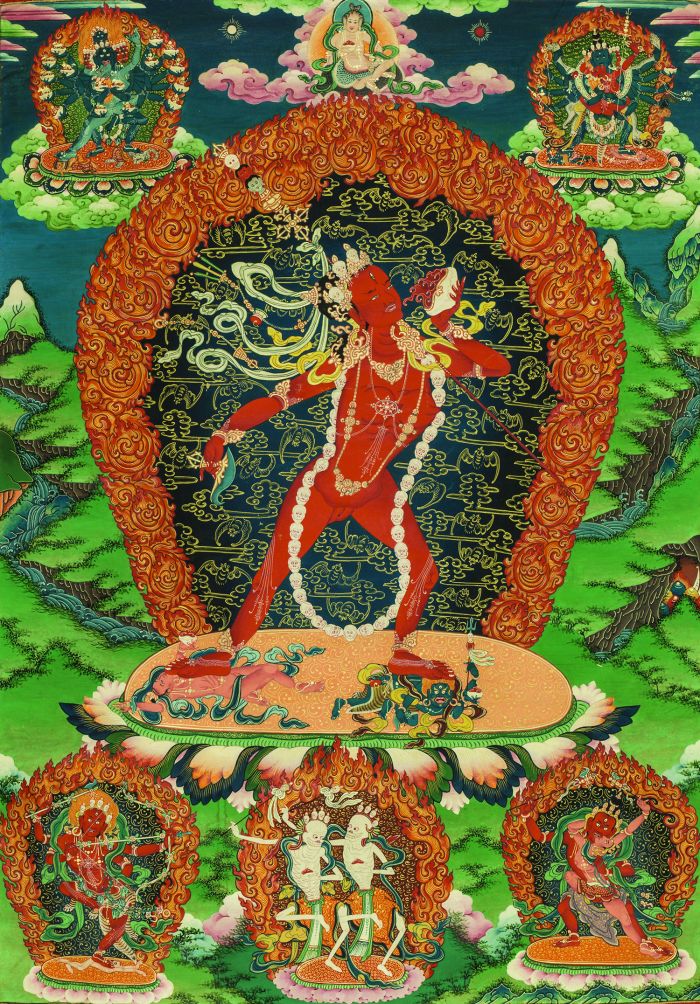“吉祥圣域——藏传佛教绘画与造像艺术展”亮相清华大学艺术博物馆