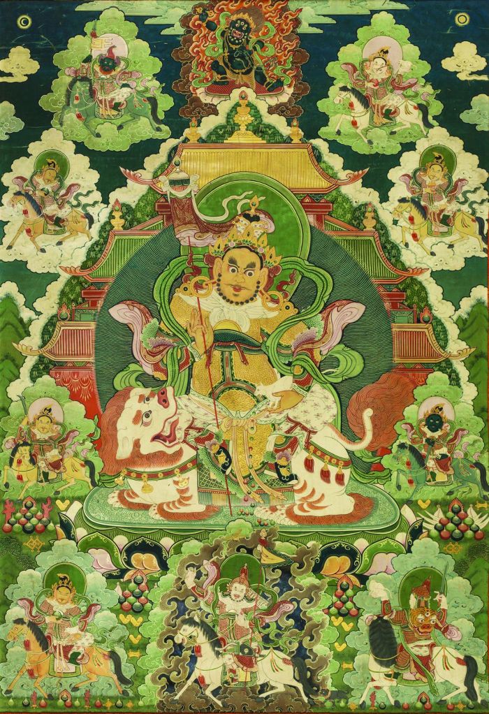 “吉祥圣域——藏传佛教绘画与造像艺术展”亮相清华大学艺术博物馆