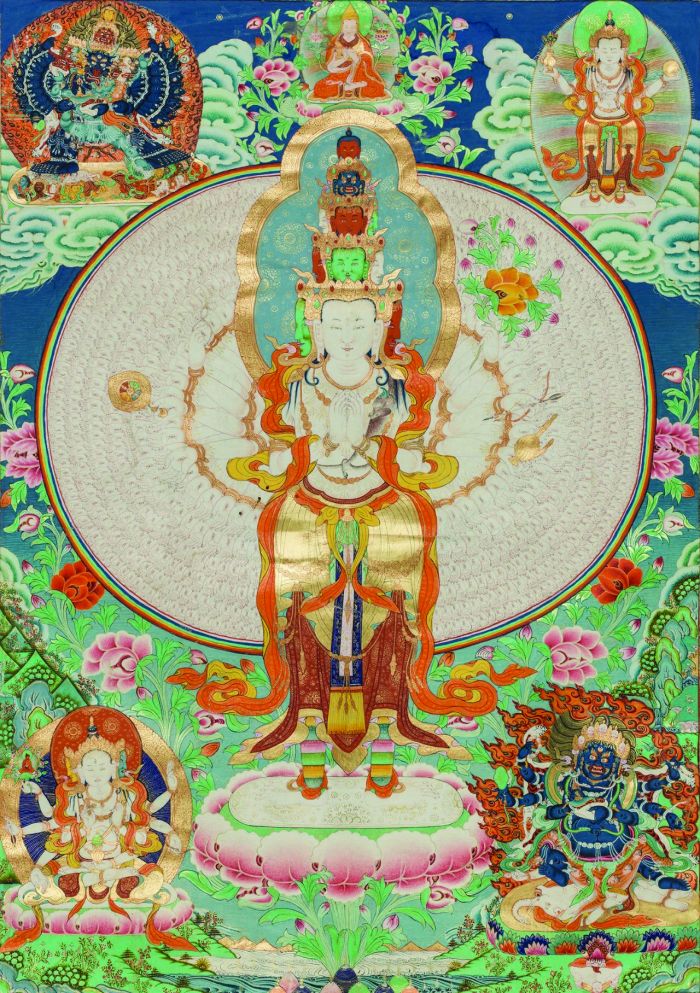 “吉祥圣域——藏传佛教绘画与造像艺术展”亮相清华大学艺术博物馆