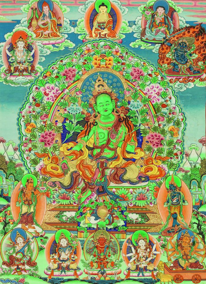 “吉祥圣域——藏传佛教绘画与造像艺术展”亮相清华大学艺术博物馆