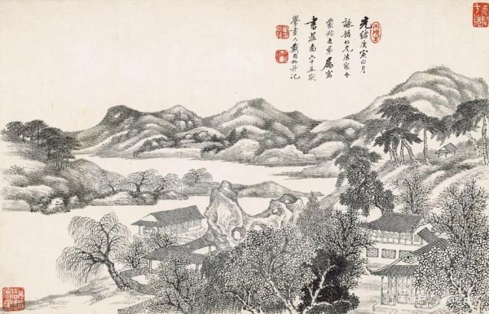 苏富比中国书画七月拍卖|吴门书斋风雅