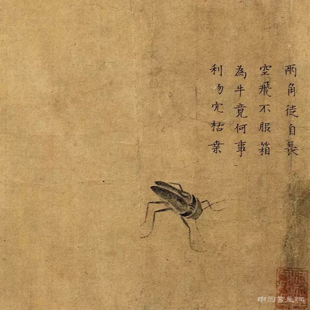 中国画里的“草虫”