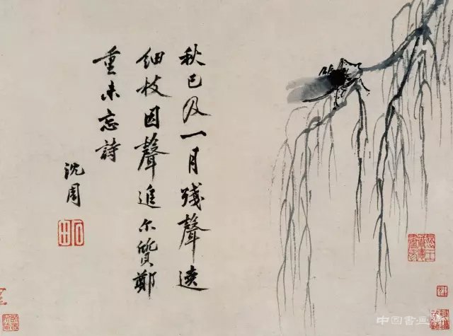 中国画里的“草虫”