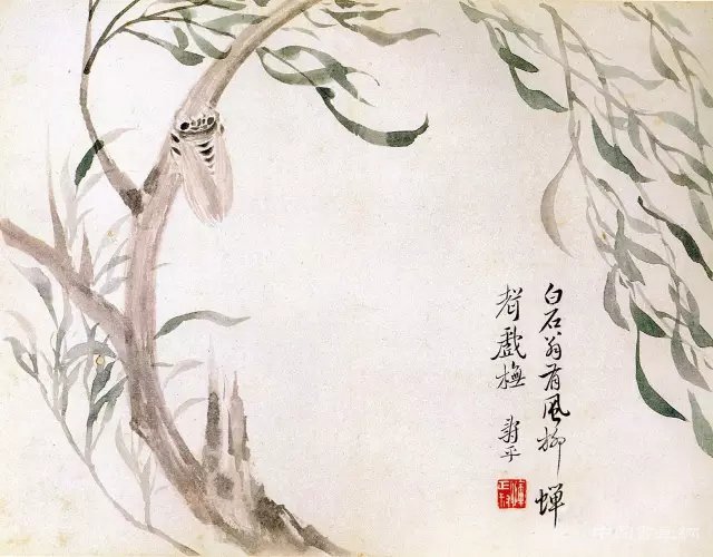 中国画里的“草虫”