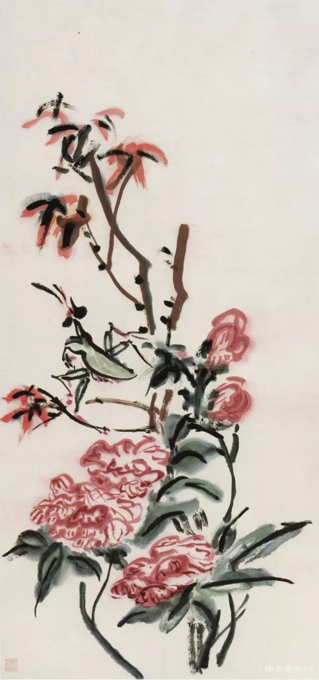 中国画里的“草虫”