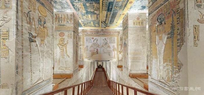 埃及政府推出“法老墓虚拟游览” 古老壁画尽收眼底