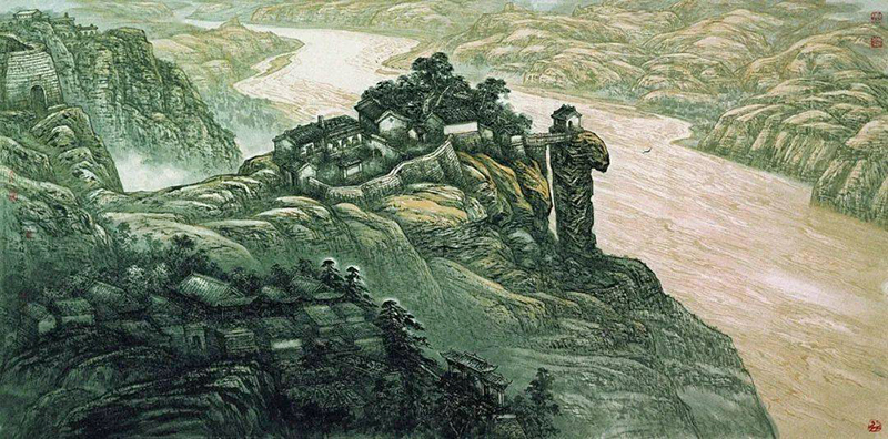 “重山和畅：苗重安绘画展”在国家博物馆展出
