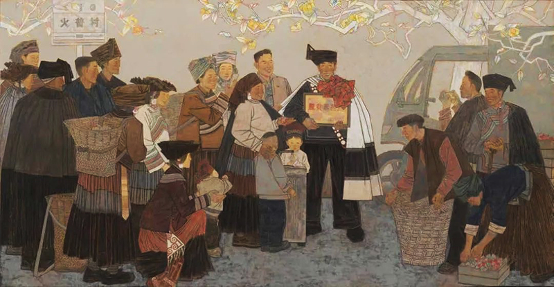  以美扶智：中国美术馆脱贫攻坚美术作品展