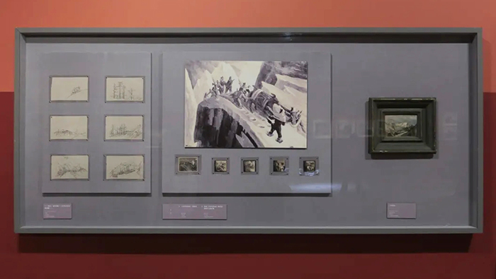 “站在人生的前线：胡一川艺术与文献展”在中央美术学院美术馆开幕