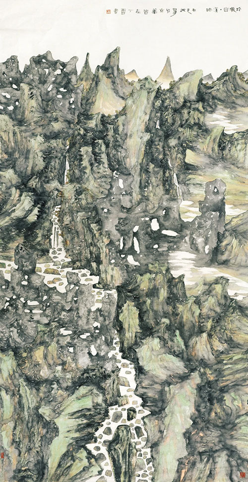 牛克诚近十年山水画探索：“景·色”