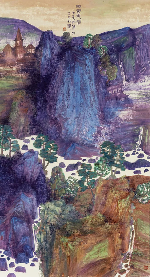 牛克诚近十年山水画探索：“景·色”