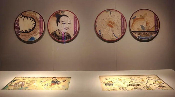 “仙境有花开——清代民国时期桃源刺绣展”在湖南省博物馆展出