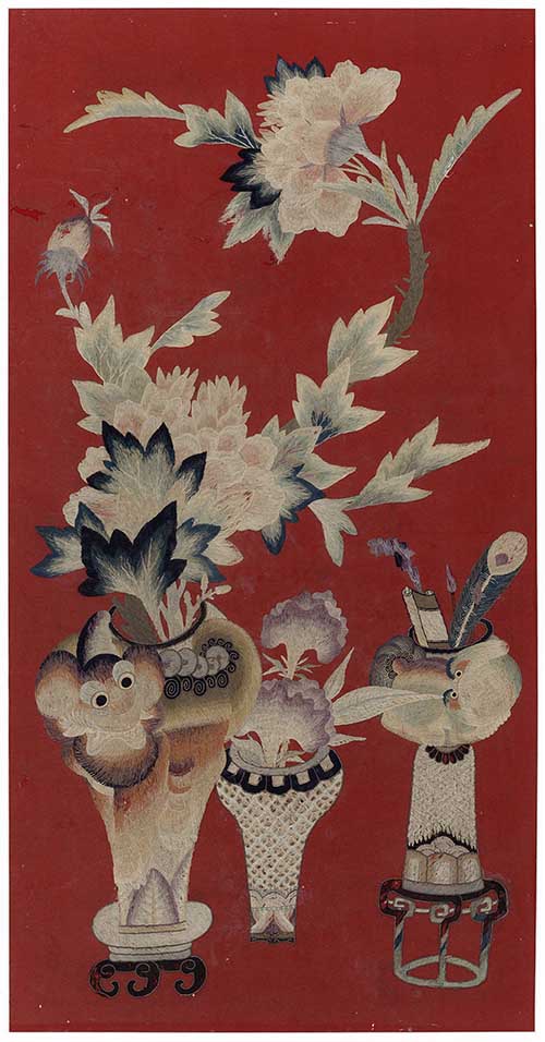 “仙境有花开——清代民国时期桃源刺绣展”在湖南省博物馆展出