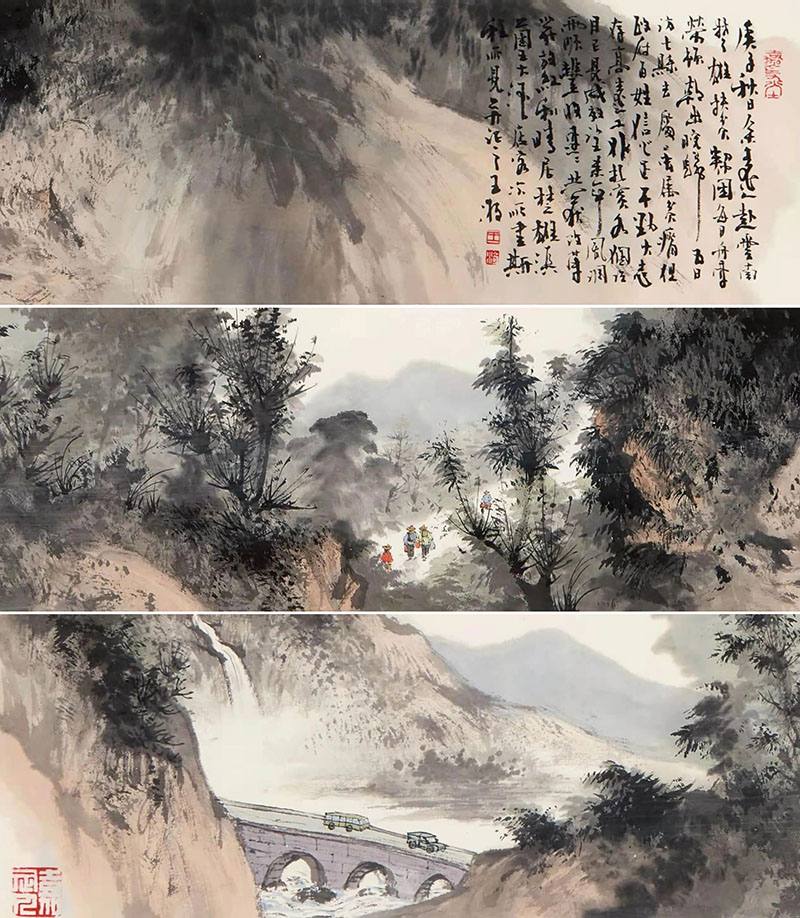 春天的故事：上海中国画院名家作品展在陆俨少艺术院展出