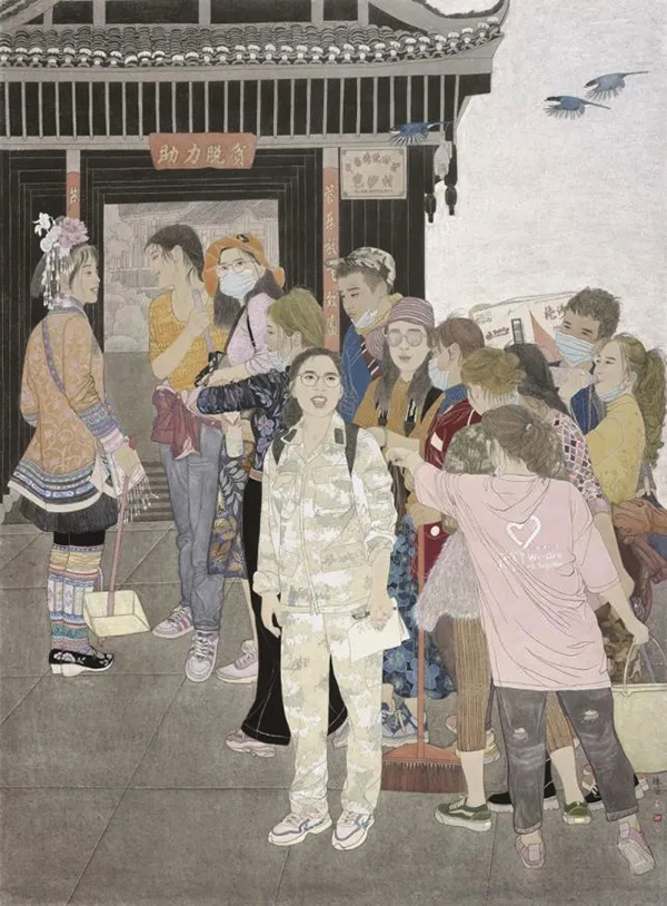 “悲鸿精神:第四届全国中国画作品展”在江苏省美术馆隆重开幕