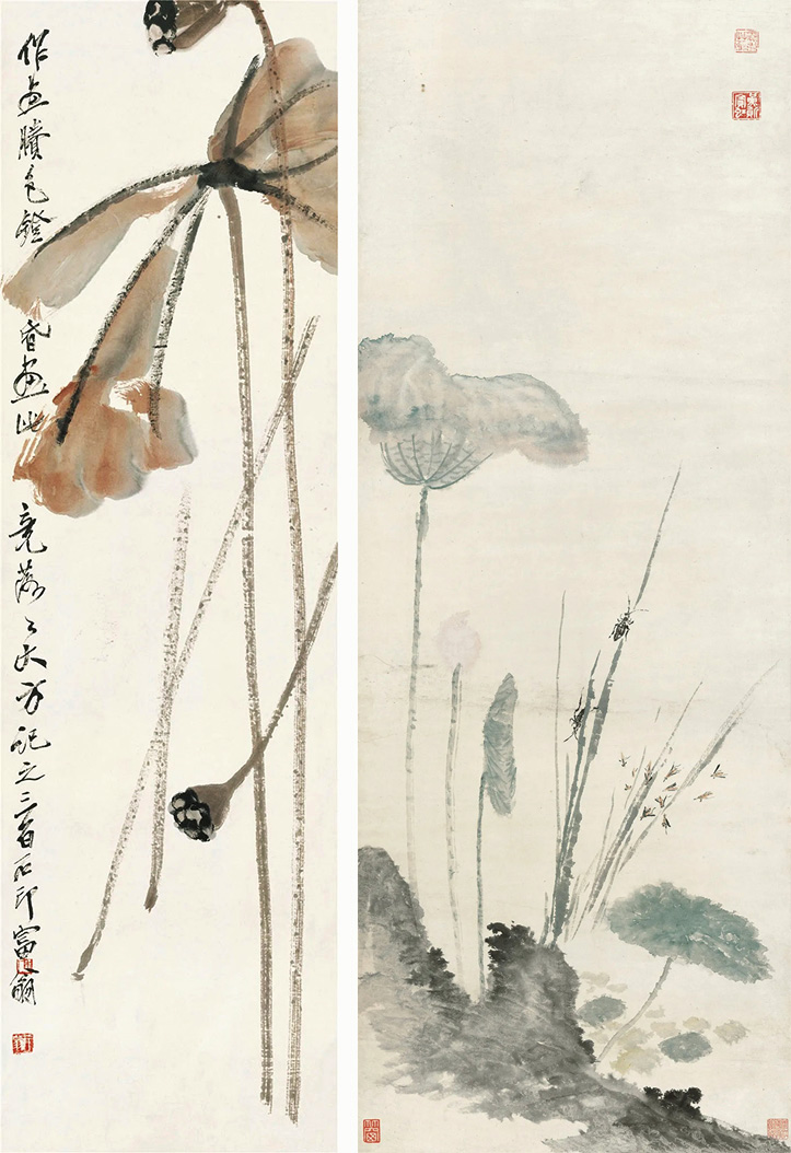  隔花人远天涯近：齐白石·黄宾虹花鸟画展开展