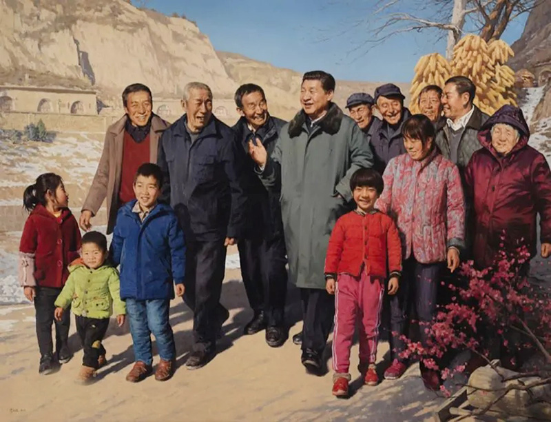 “无声诗里颂千秋:美术经典中的党史主题展”在国家博物馆开幕