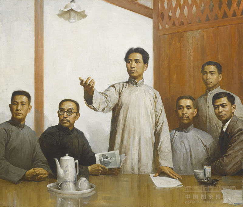 “无声诗里颂千秋:美术经典中的党史主题展”在国家博物馆开幕