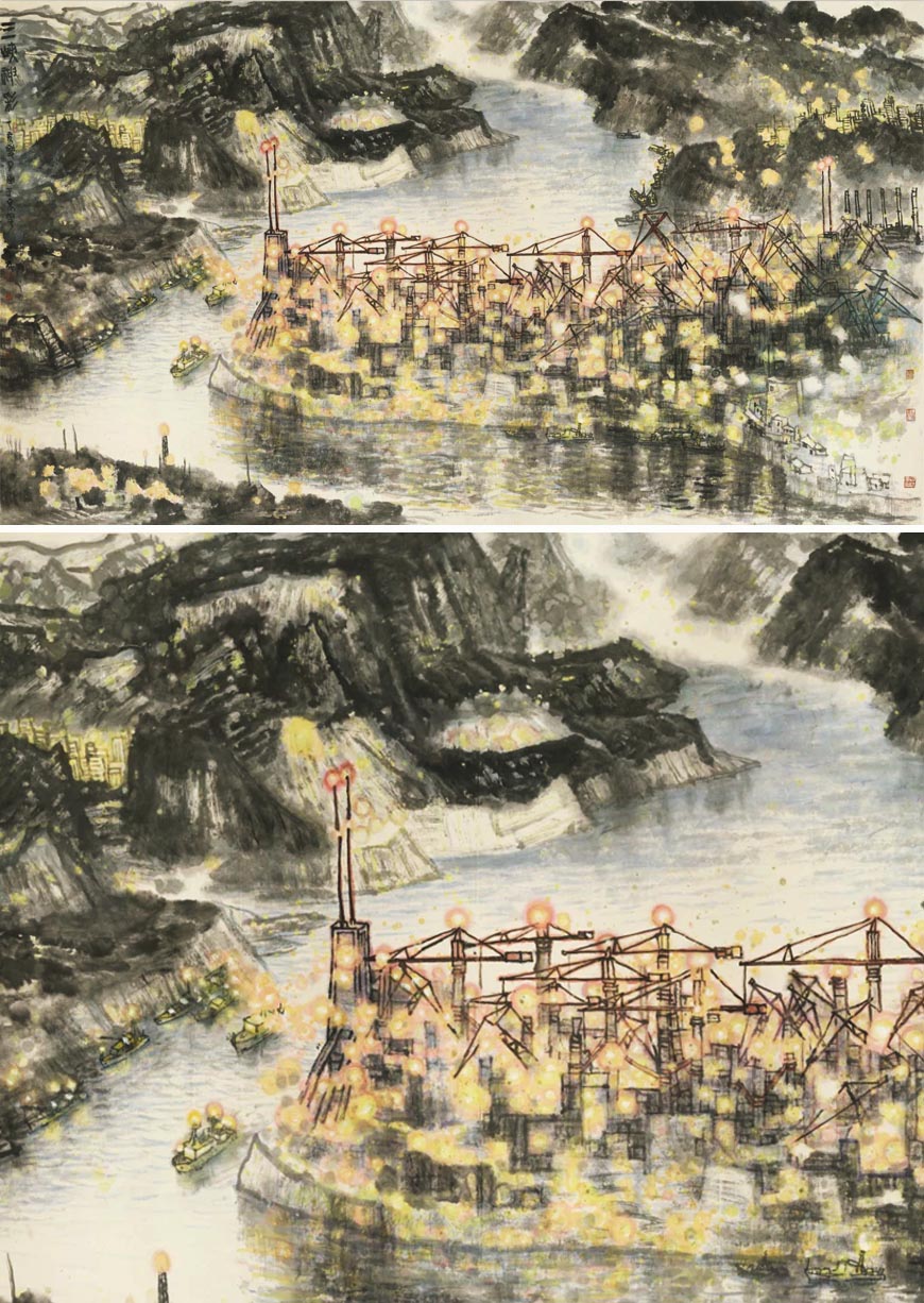 《三峡神采彩》