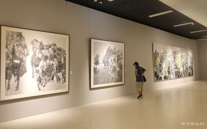 “尘寰墨语·张江舟水墨艺术展”开幕