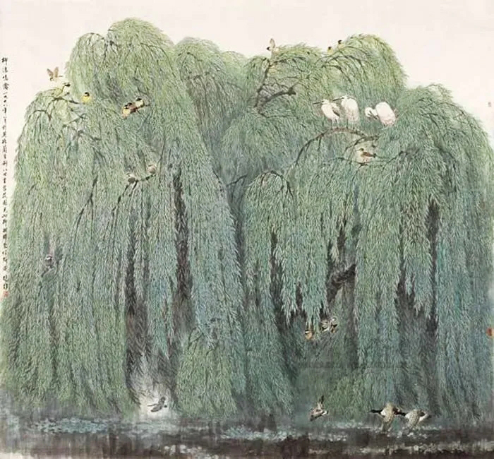 <b>《柳浪鸣禽》</b>