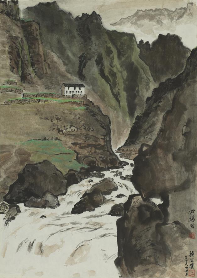  “笔端三峡，江山青峰：中国美术馆藏伍必端美术作品展”今日开幕