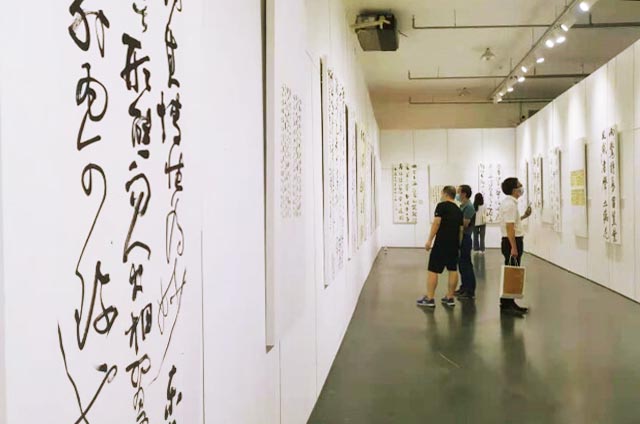 “毫情潇湘·2021行草十家展”在湖南国画馆隆重开幕