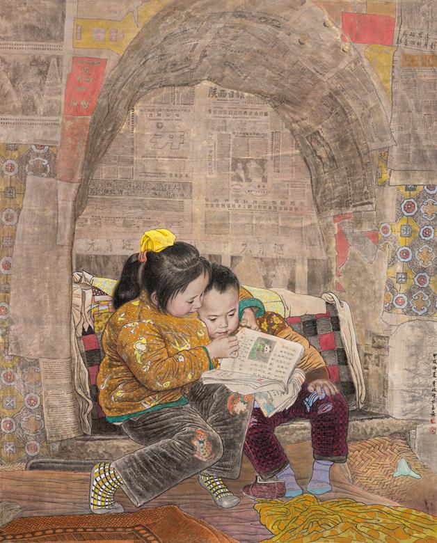 “出长安：陕西中国画作品巡展（北京站）”今日在中国美术馆开幕