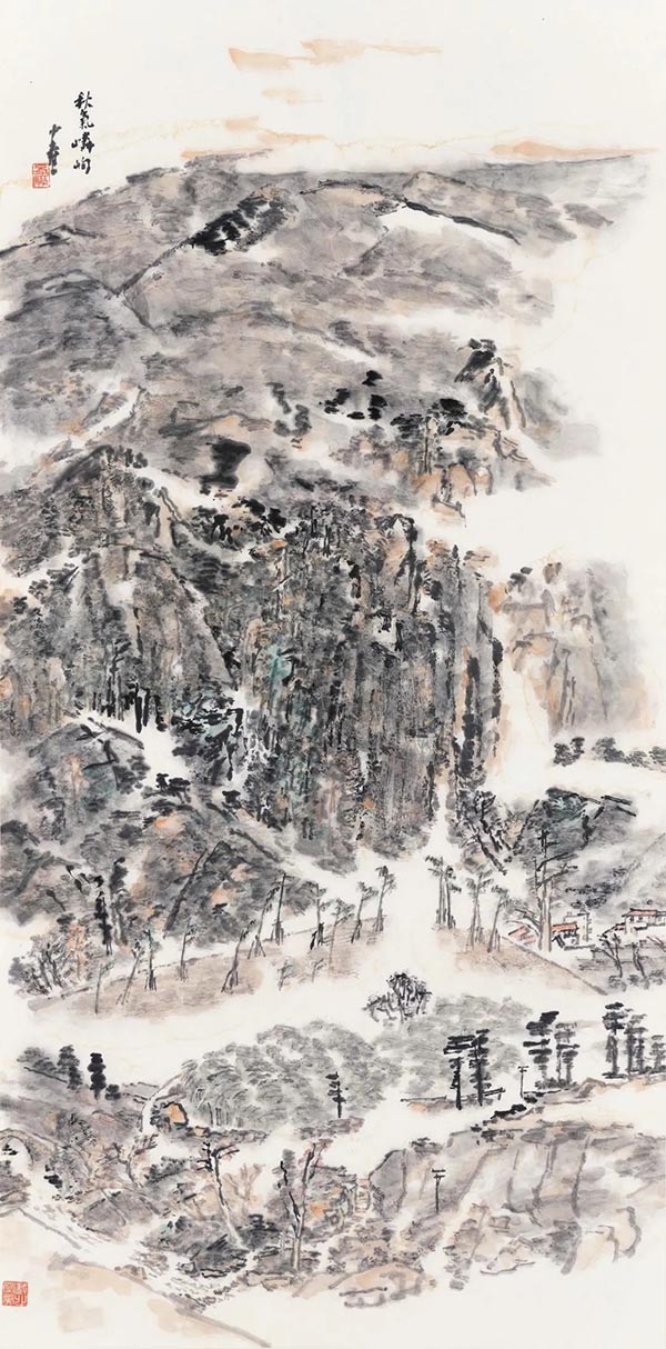 “映道：童中焘中国画笔墨传习展”在潘天寿纪念馆开幕