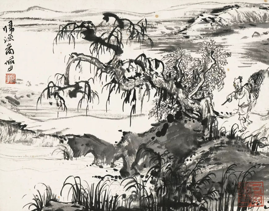 “映道：童中焘中国画笔墨传习展”在潘天寿纪念馆开幕