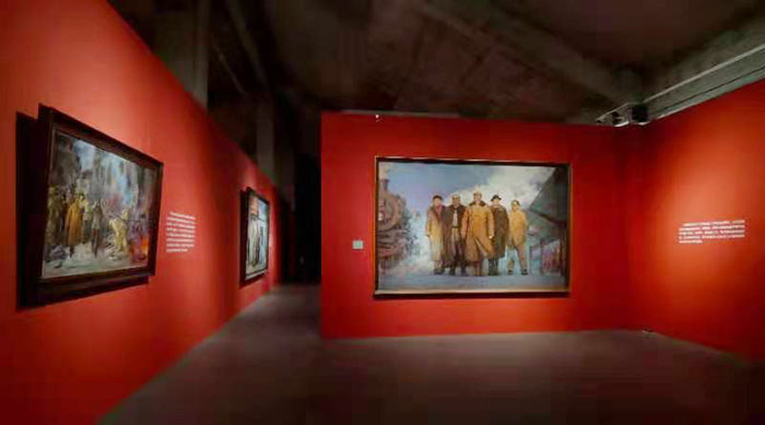 “百年望道：画说北京党史”绘画作品展在李可染画院美术馆开幕