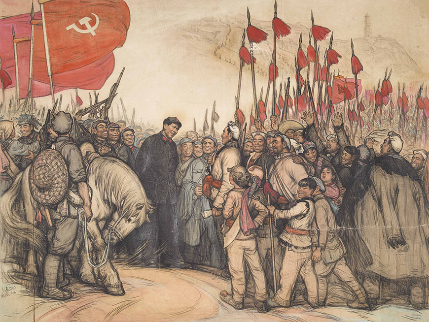 中国美协开展参观“艺术为人民：刘文西艺术大展”主题党日活动