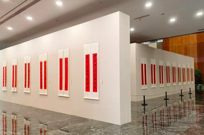 西泠名家迎新春联展开展 杭州文化金名片富时代新内涵