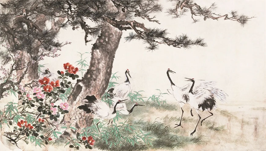  灵羽衔春：北京画院藏王雪涛作品展在苏州博物馆开展