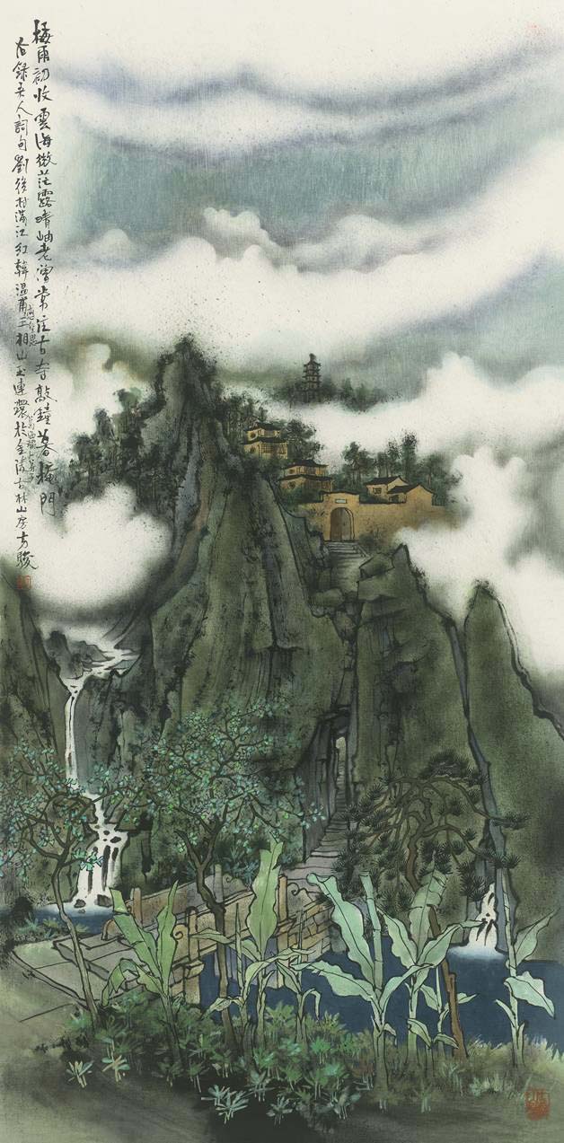 屏风九叠云锦张 影落明湖清黛光：方骏艺术展