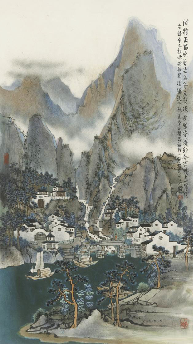 屏风九叠云锦张 影落明湖清黛光：方骏艺术展