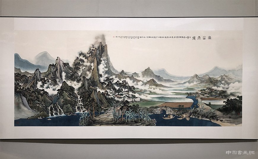 屏风九叠云锦张 影落明湖清黛光：方骏艺术展