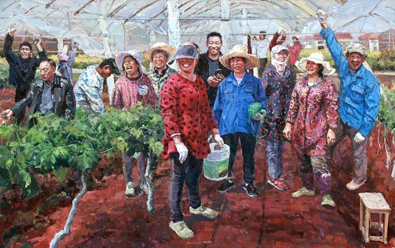 乡村振兴·美丽乡村主题美术作品展精彩揭幕