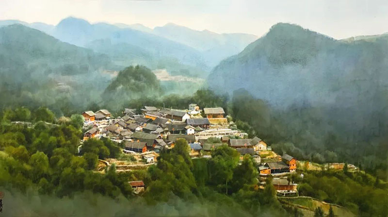 乡村振兴·美丽乡村主题美术作品展精彩揭幕
