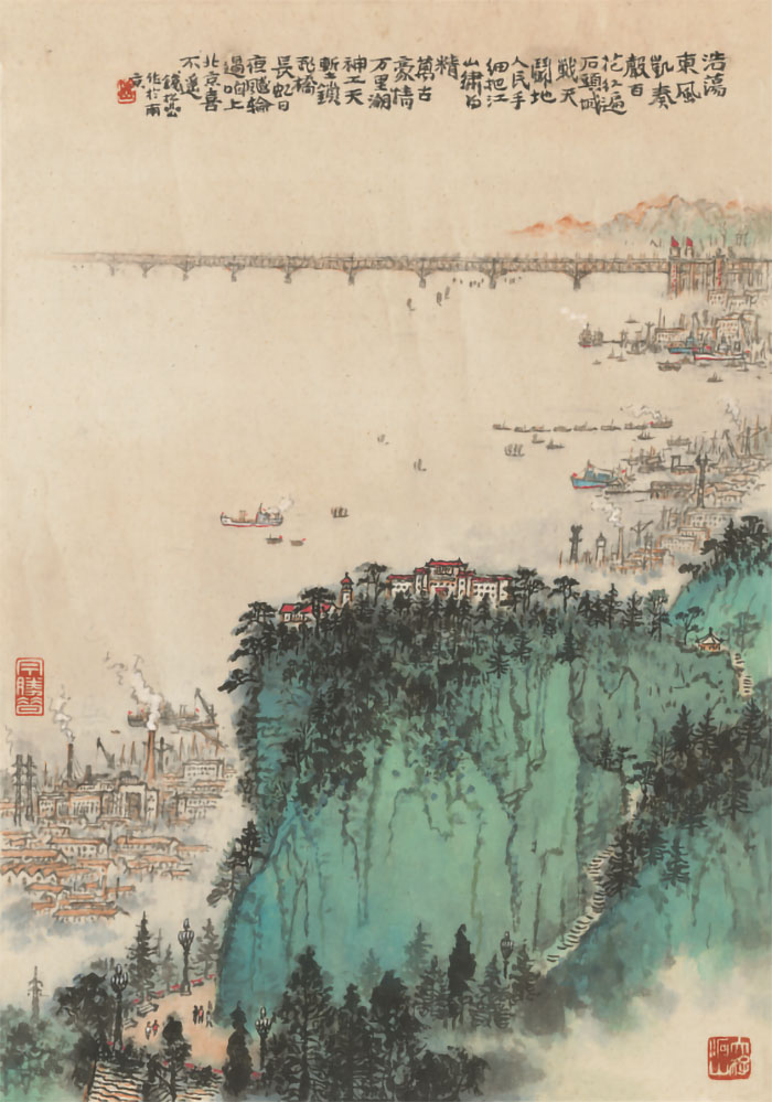  从董其昌到傅抱石：金陵绘画四百年特展亮相何香凝美术馆