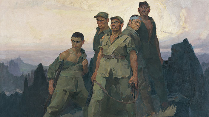  向中国军人致敬！随军事题材美术作品走进用生命和激情谱写的壮丽篇章