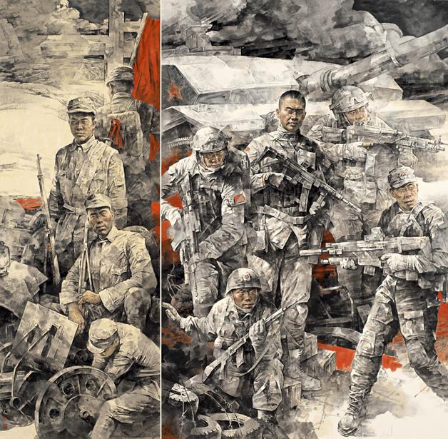  庆祝中国人民解放军建军95周年全国美术作品展览暨第15届全军美术作品展览开