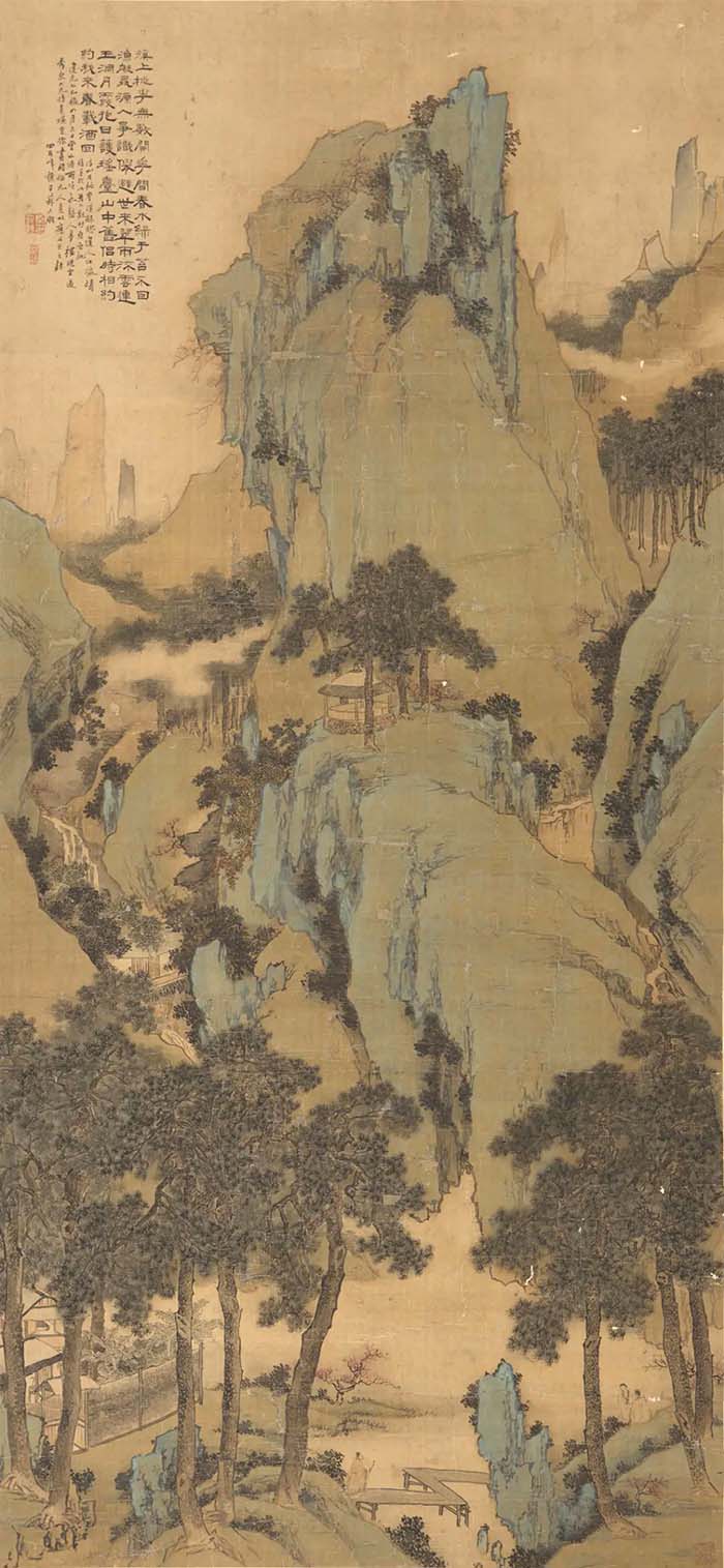  青绿调成见天工：山水画色彩研究展亮相广州艺术博物院