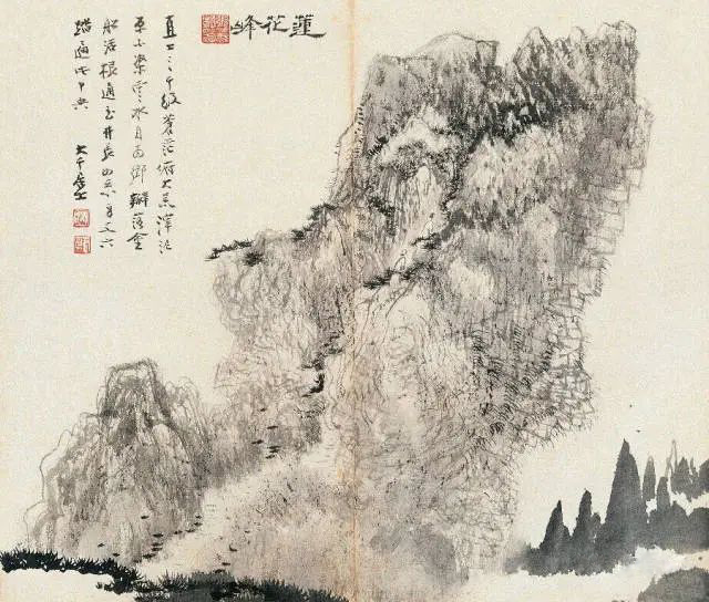  高山仰止 南张北齐：张大千齐白石书画艺术特展