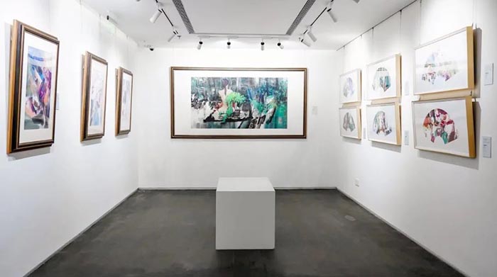 石齐“三象合一艺术作品展”在荣宝斋开展