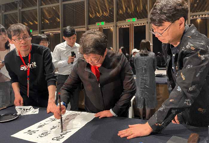 “百年西泠·鄞风雅宋”西泠印社癸卯春季雅集在宁波拉开帷幕
