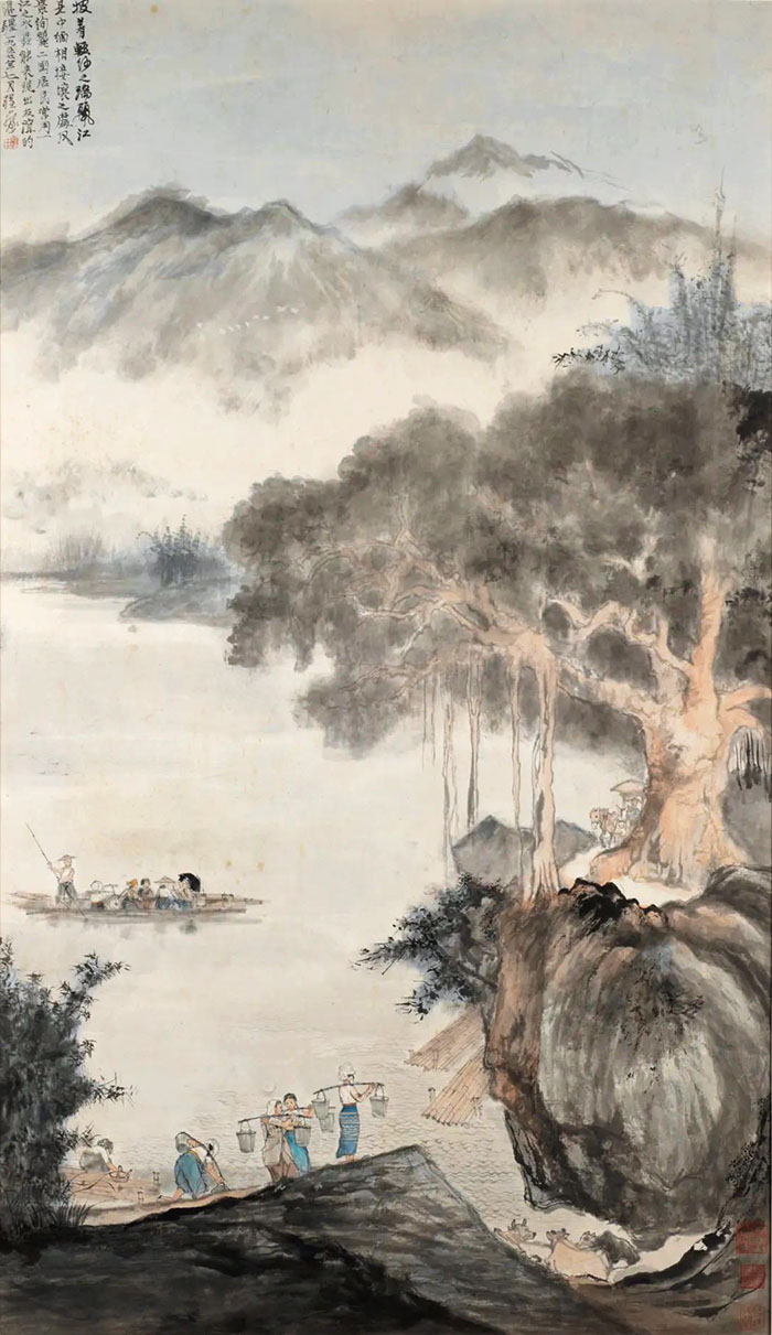  千家万法镕成我：程十发山水画研究展开展
